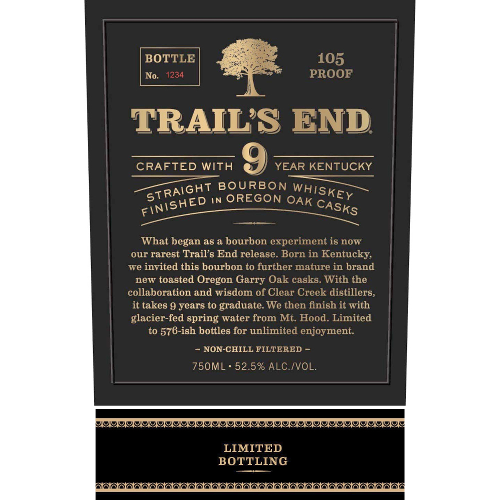 Buy Trail's End 9 Year Old Bourbon Limited Bottling Online