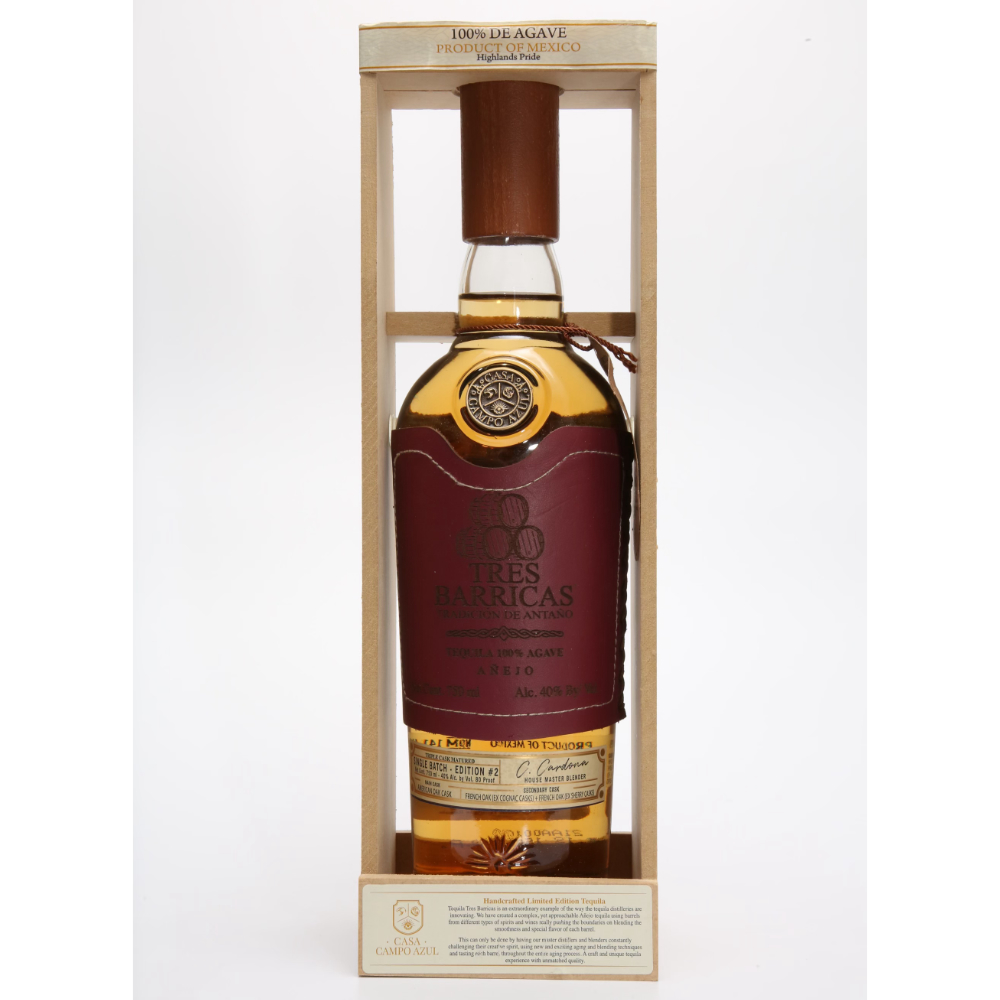 Buy Tres Barricas Single Batch Anejo Edition #2 Online