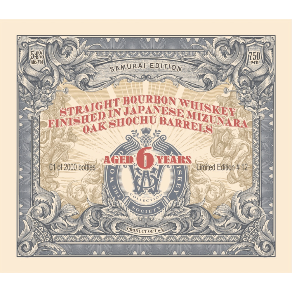Buy World Whiskey Society 6 Year Old Bourbon Samurai Edition Online