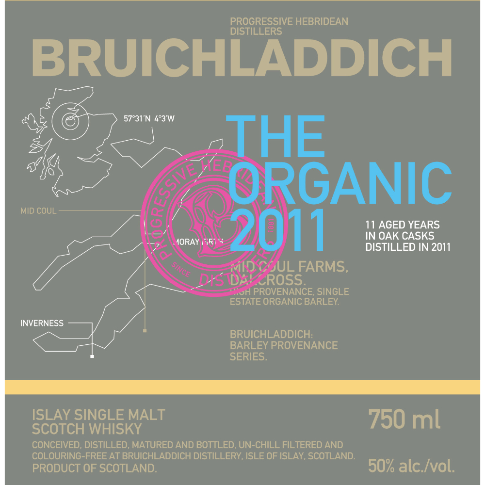 Buy Bruichladdich The Organic 2011 Online