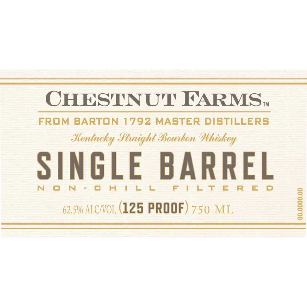 Buy Chestnut Farms Single Barrel Kentucky Straight Bourbon Online