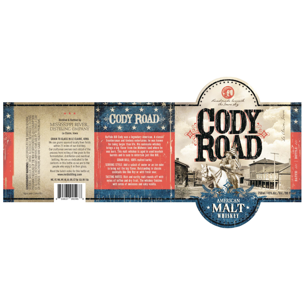 Buy Cody Road American Malt Whiskey Online