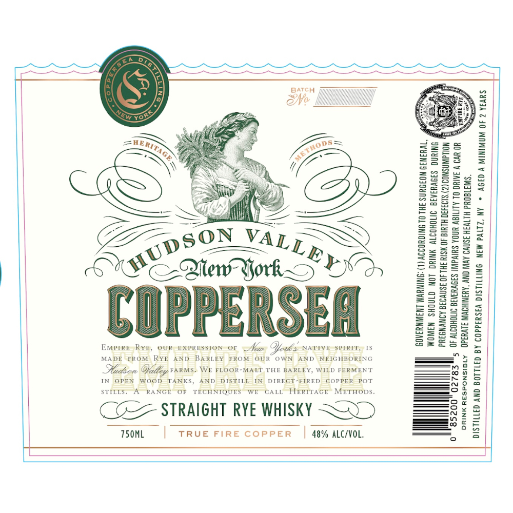 Buy Coppersea Straight Rye Whiskey Online