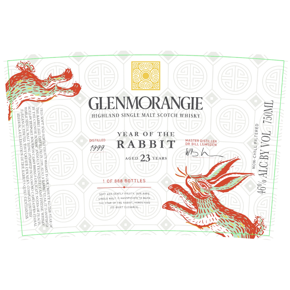 Buy Glenmorangie Year Of The Rabbit Aged 23 Years Online
