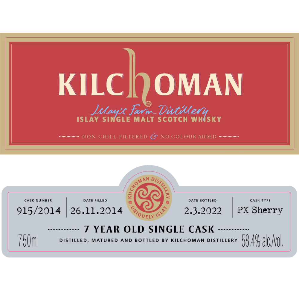 Buy Kilchoman 7 Year Old Single Cask ImpEx Cask Evolution 02:2022 Online