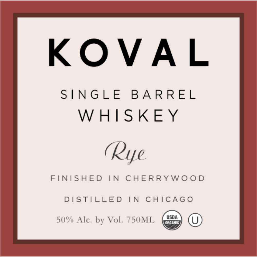 Buy Koval Cherrywood Finish Rye Online