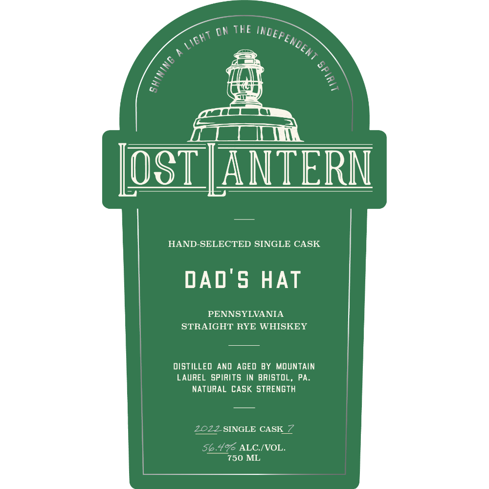 Buy Lost Lantern Dad’s Hat Pennsylvania Straight Rye Online