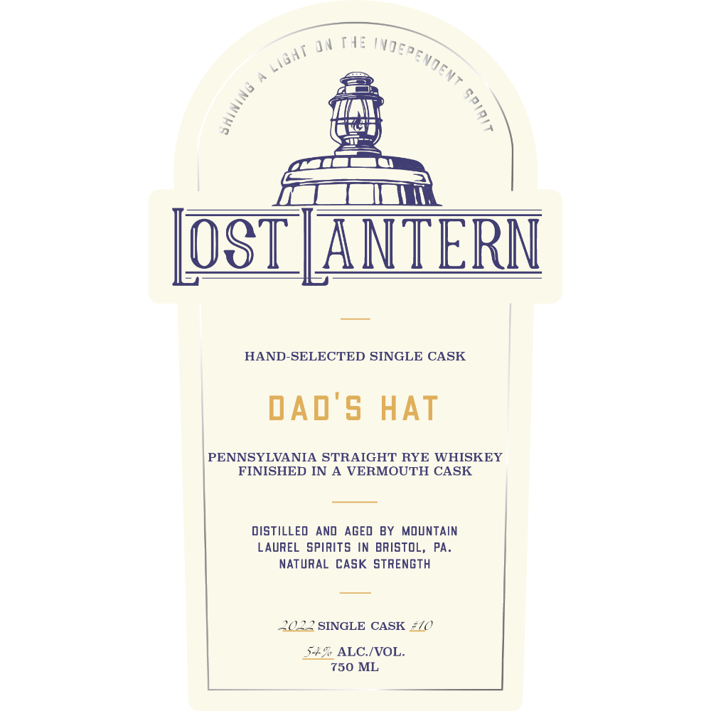 Buy Lost Lantern Dad’s Hat Vermouth Cask Finished Pennsylvania Straight Rye Online