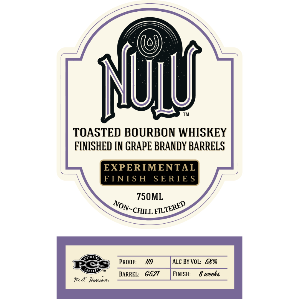 Buy Nulu Toasted Bourbon Finished in Grape Brandy Barrels Online