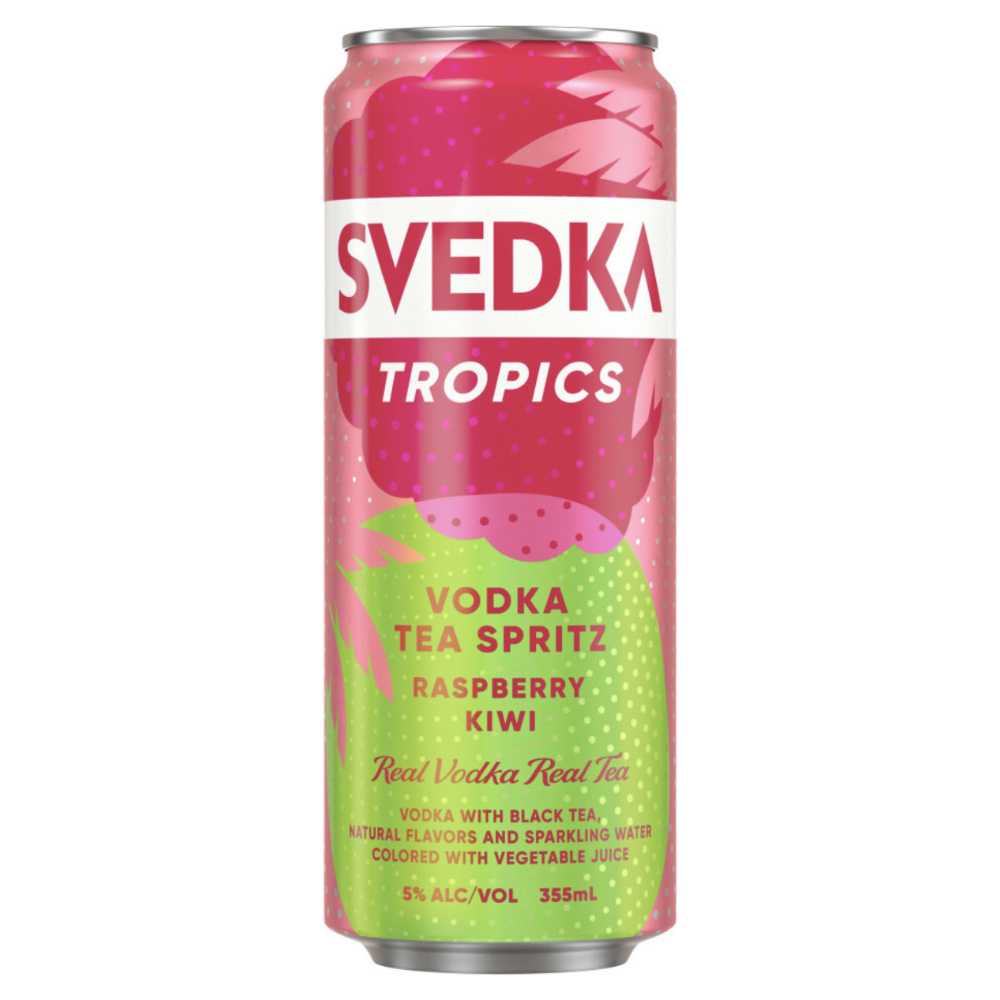 Buy SVEDKA Tropics Raspberry Kiwi Vodka Tea Spritz Online