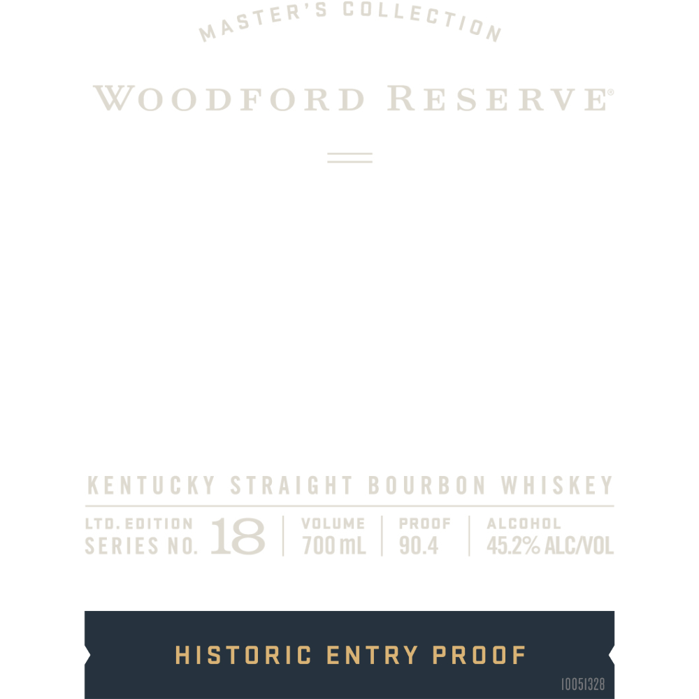 Buy Woodford Reserve Master’s Collection Historic Entry Proof Straight Bourbon Online