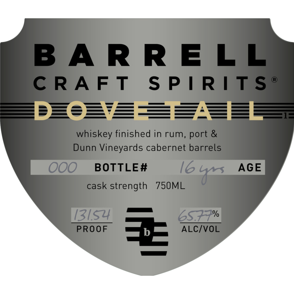 Buy Barrell Craft Spirits Dovetail Gray Label Online