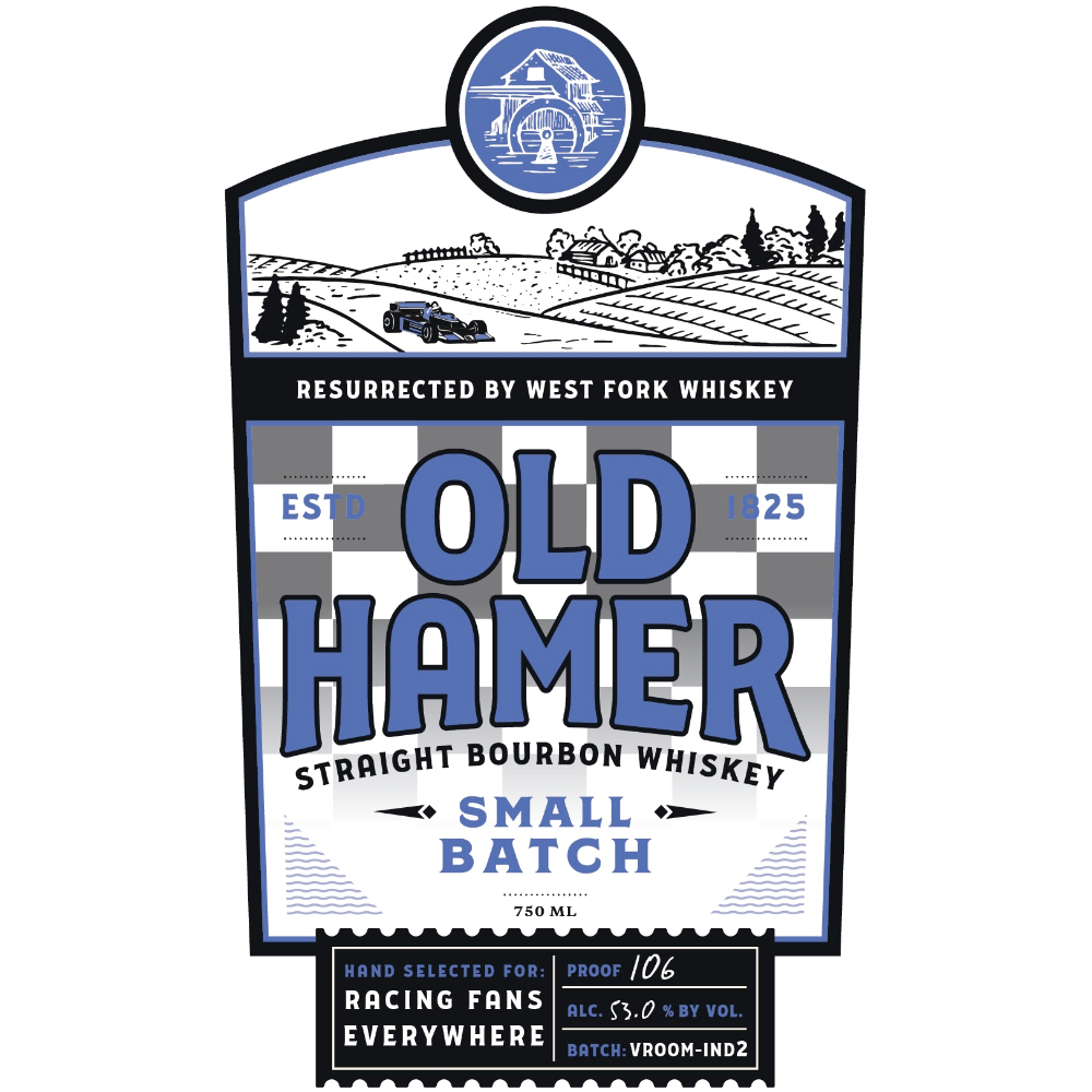 Buy Old Hamer Racing Fans Small Batch Straight Bourbon Online