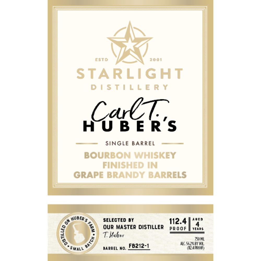 Buy Starlight Bourbon Finished in Grape Brandy Barrels Online