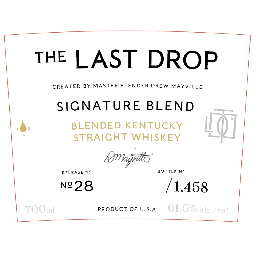 Buy The Last Drop Signature Blend Blended Kentucky Straight Whiskey Online