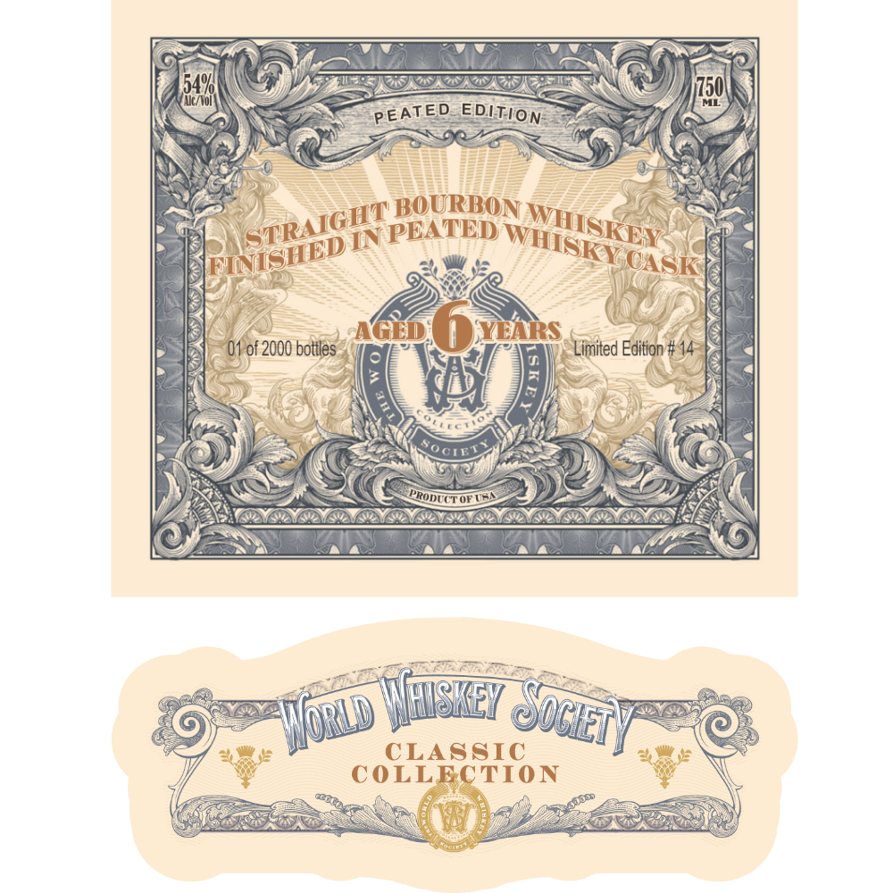 Buy World Whiskey Society 6 Year Old Bourbon Peated Edition Online