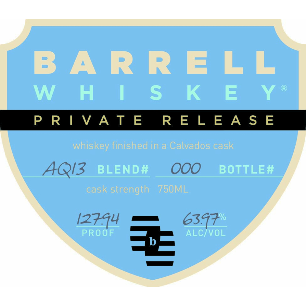 Buy Barrell Whiskey Private Release AQ13 Online