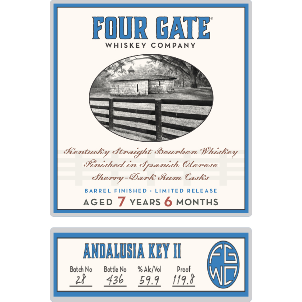 Buy Four Gate Andalusia Key II Bourbon Online