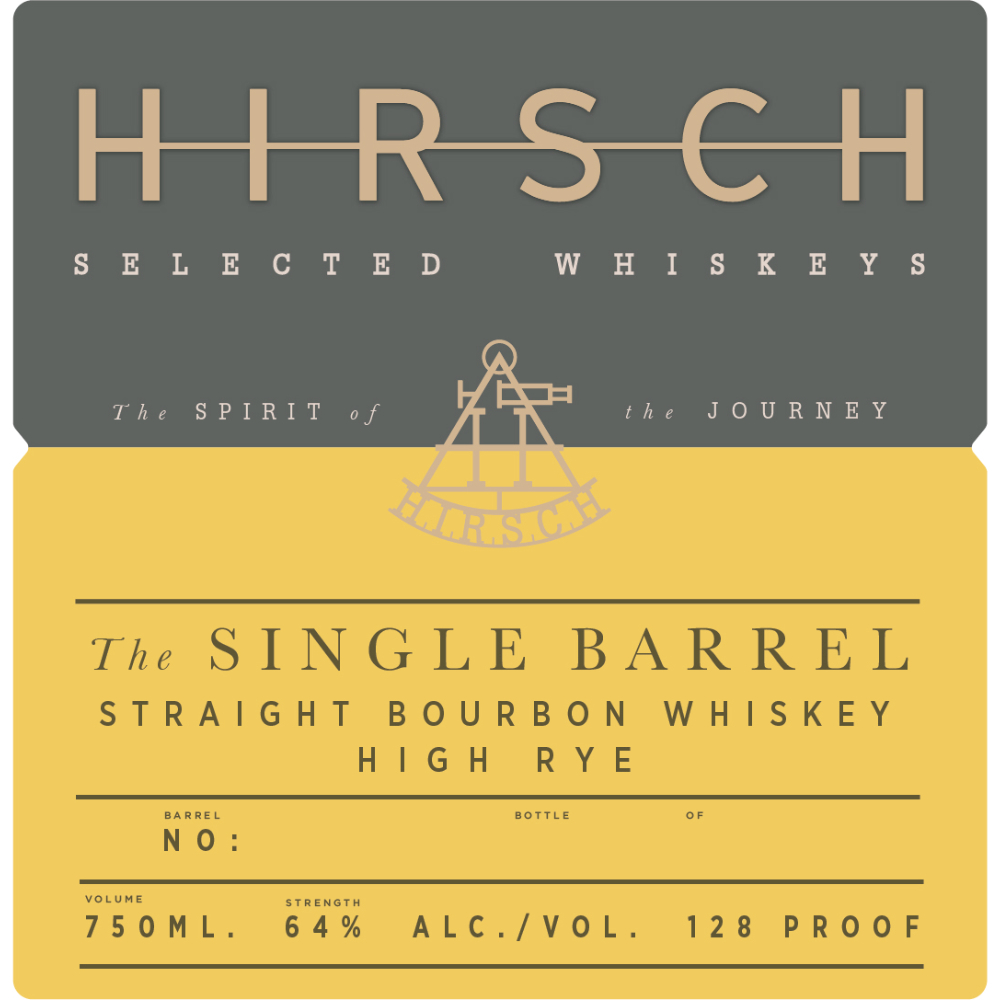 Buy Hirsch The Single Barrel Bourbon High Rye Online