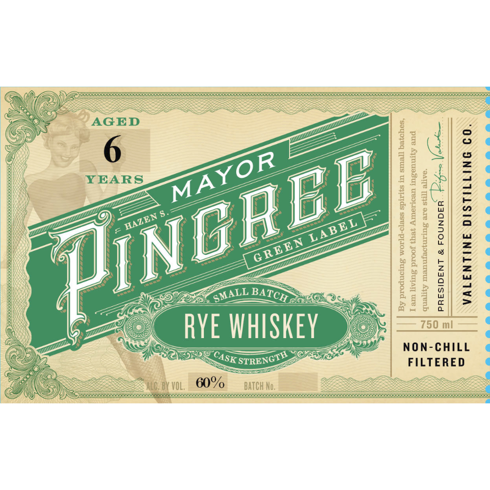 Buy Mayor Pingree Green Label Rye Whiskey Online