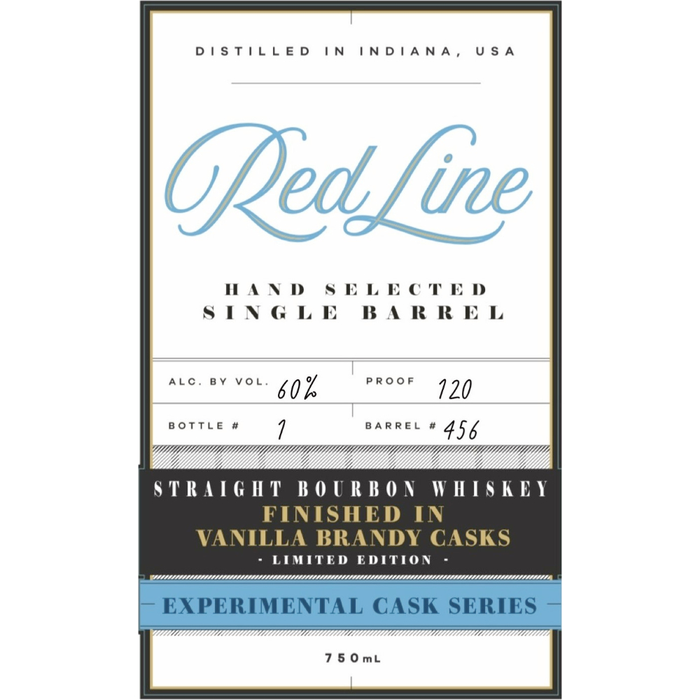 Buy Red Line Experimental Cask Bourbon Finished in Vanilla Brandy Casks Online