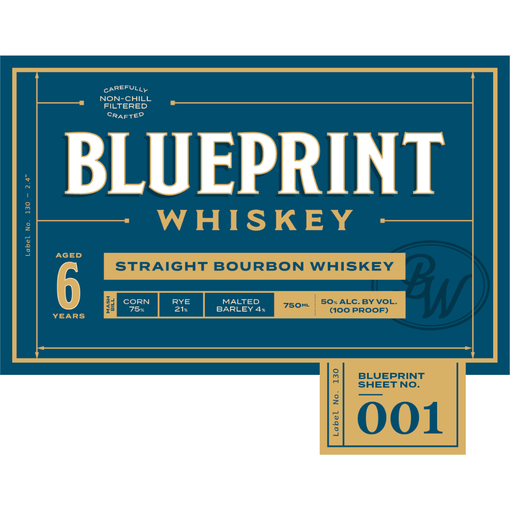 Buy Blueprint Whiskey 6 Year Old Straight Bourbon Online