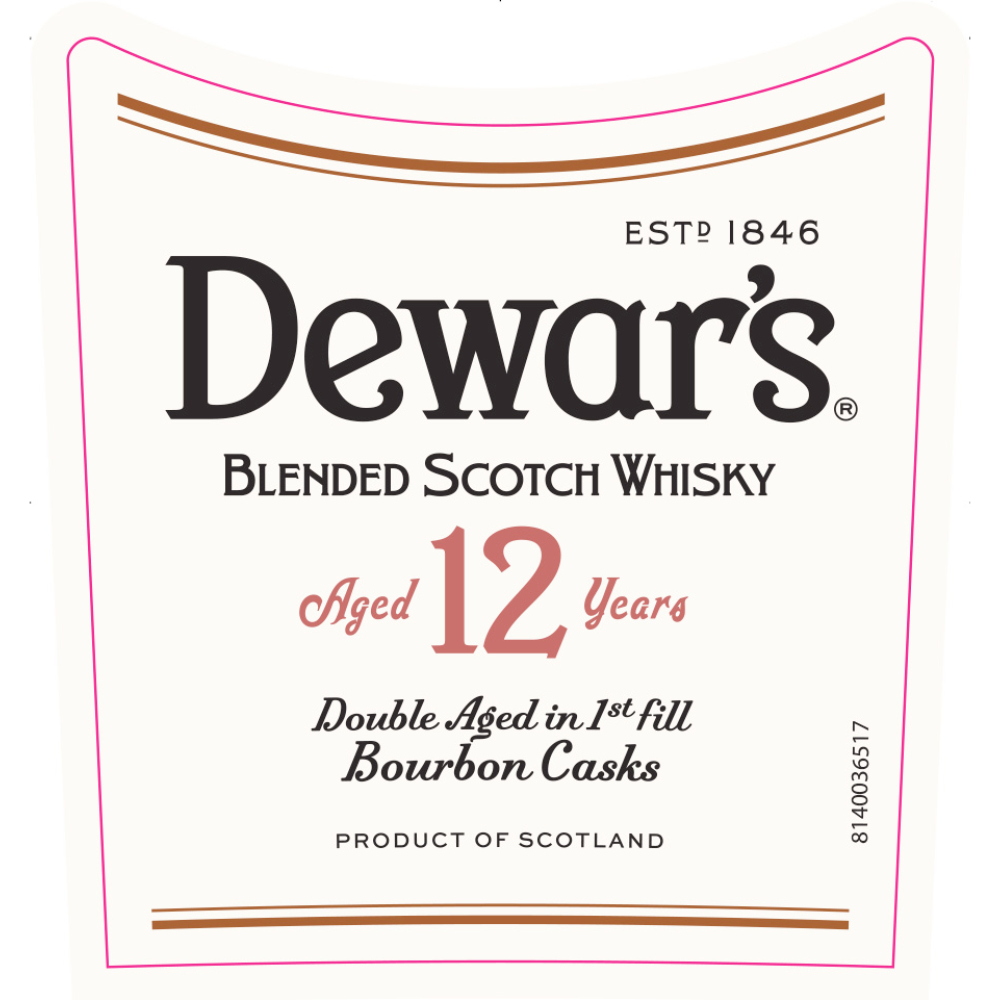 Buy Dewar’s 12 Year Old Double Aged in Bourbon Casks Online
