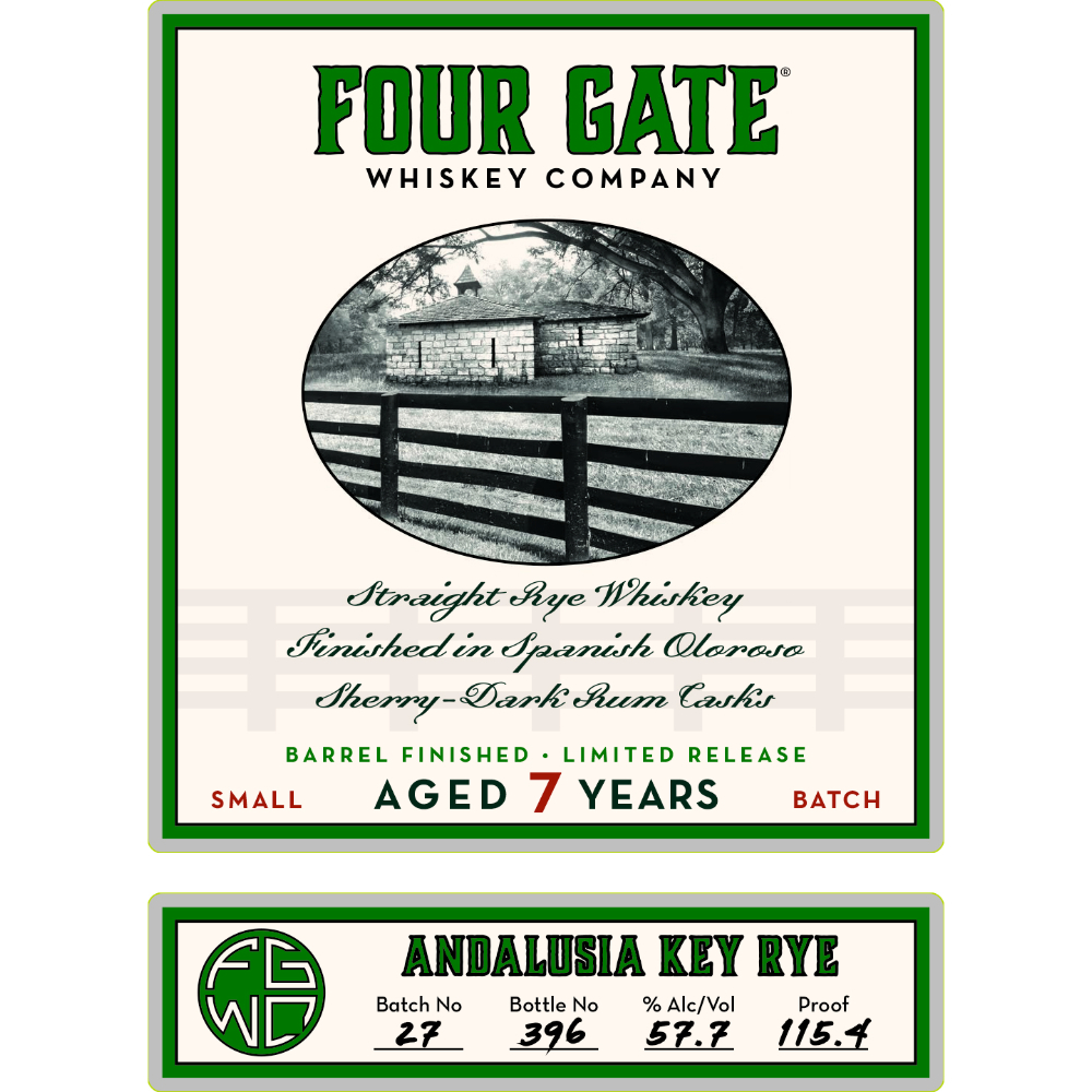 Buy Four Gate Andalusia Key Rye Online