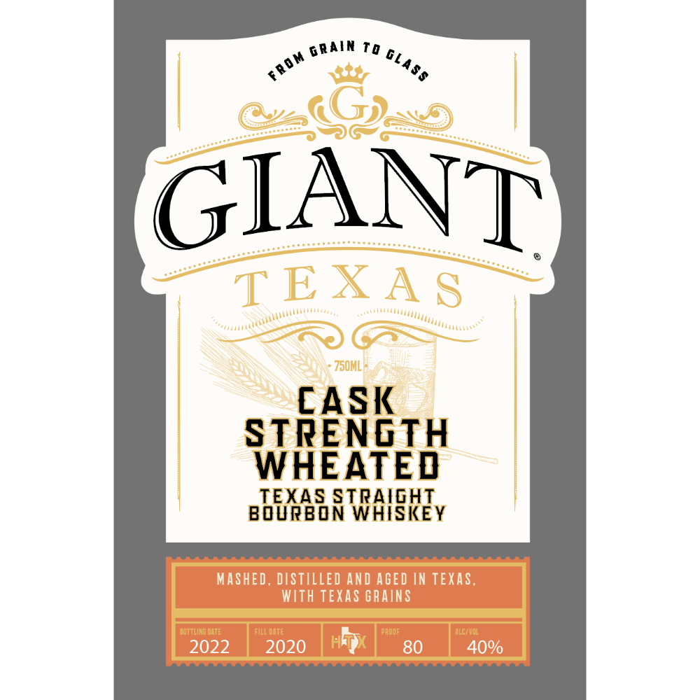 Buy Giant Texas Cask Strength Wheated Straight Bourbon Online