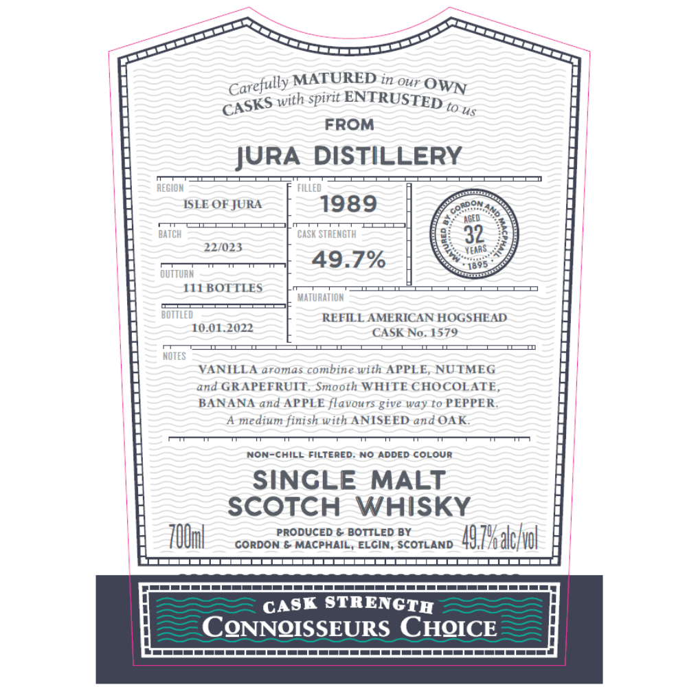 Buy Gordon and Macphail Jura 32 Year Old Connoisseurs Choice Online