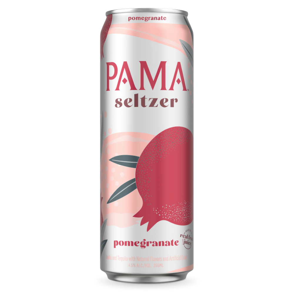 Buy PAMA Seltzer Pomegranate 4pk Online