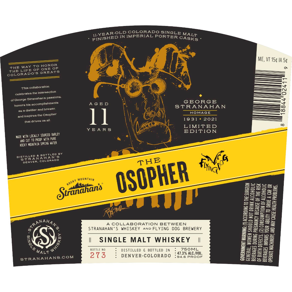 Buy Stranahan’s The Osopher 11 Year Old Single Malt Whiskey Online