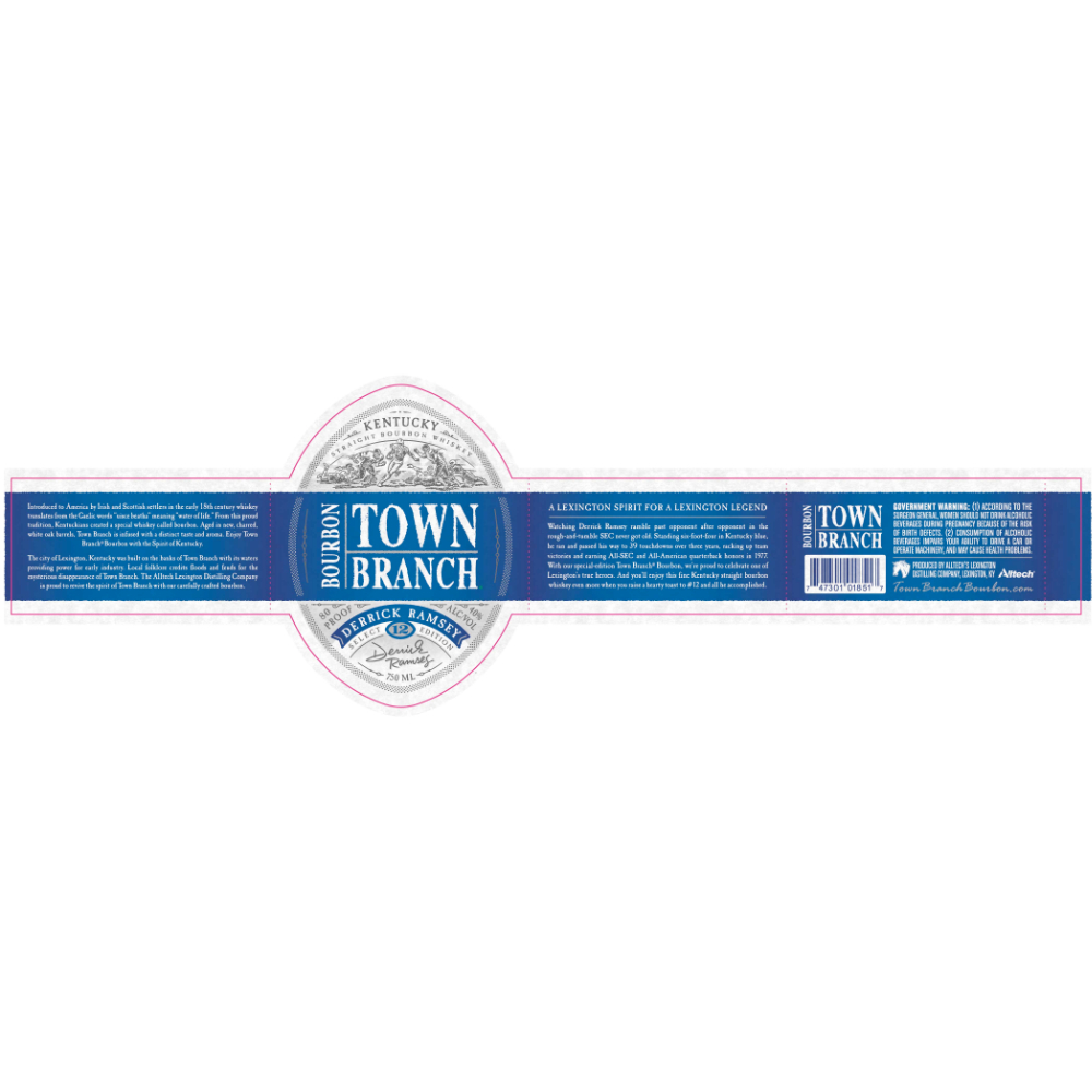 Buy Town Branch Derrick Ramsey 12 Select Edition Bourbon Online