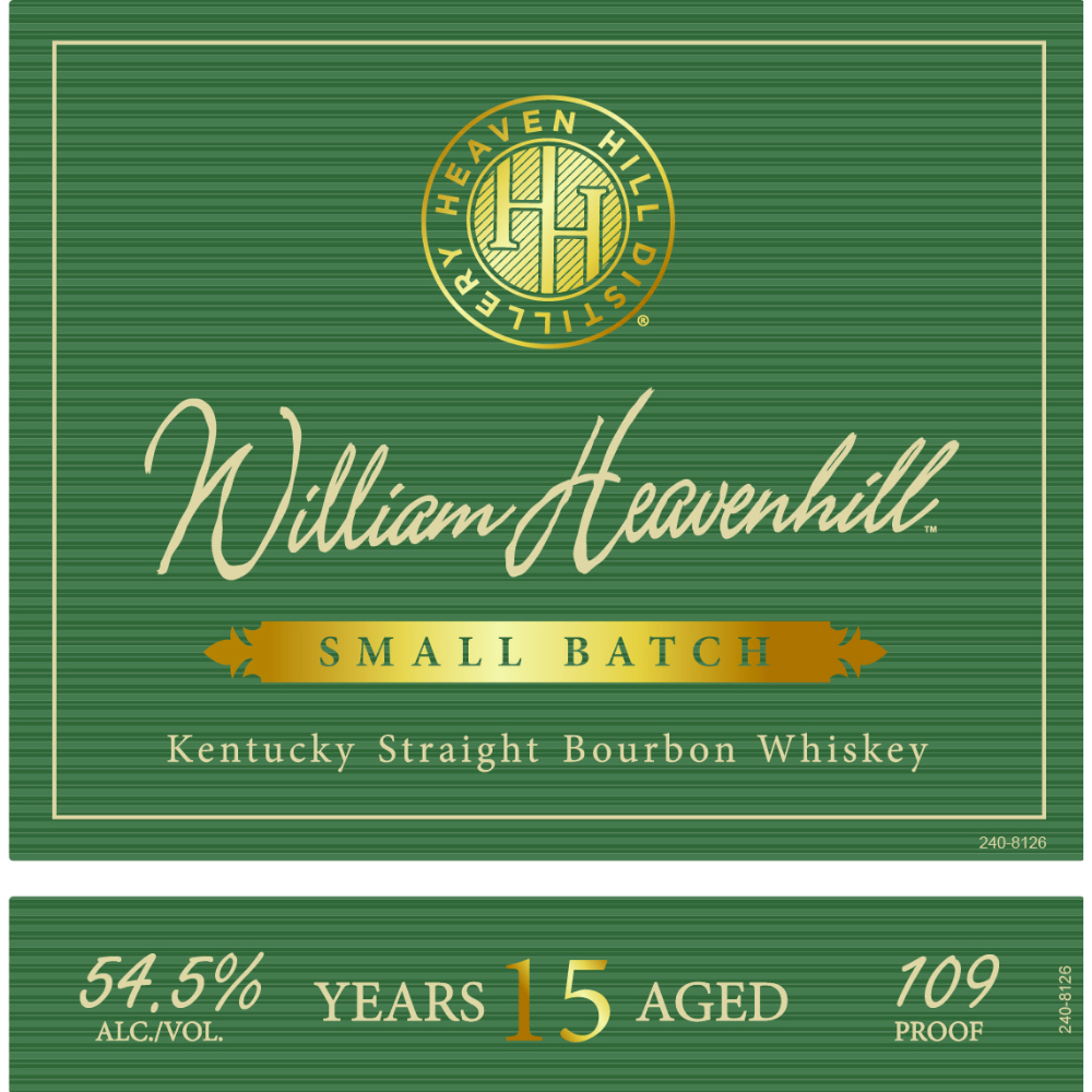Buy William Heavenhill Small Batch 15 Year Old Bourbon Online